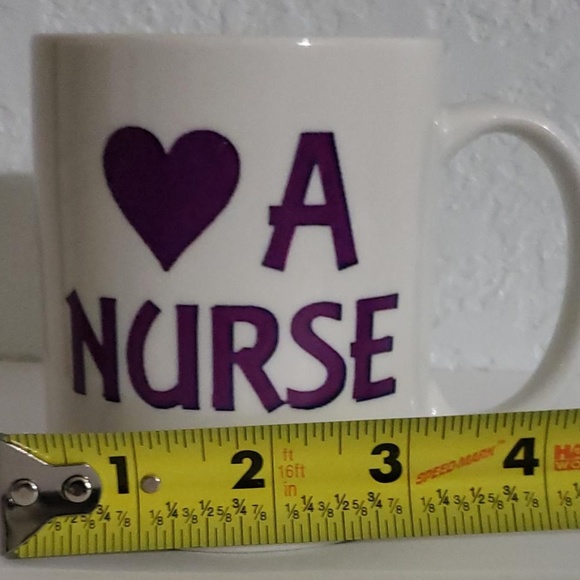 Love a Nurse Purple mug - Picture 7 of 7